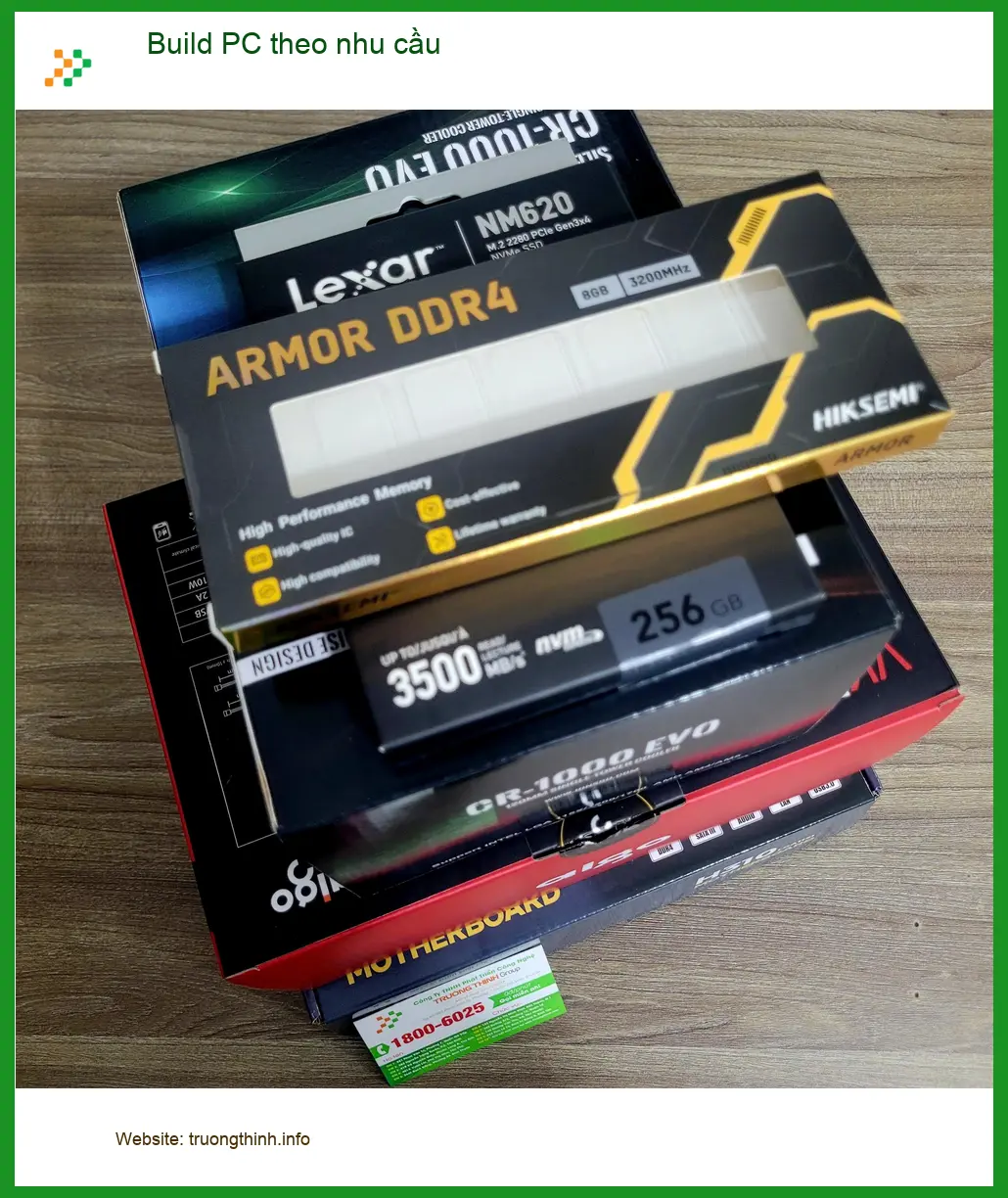 Dịch vụ Build PC theo nhu cầu Quận Tân Bình - Anh Cường kiến trúc sư review