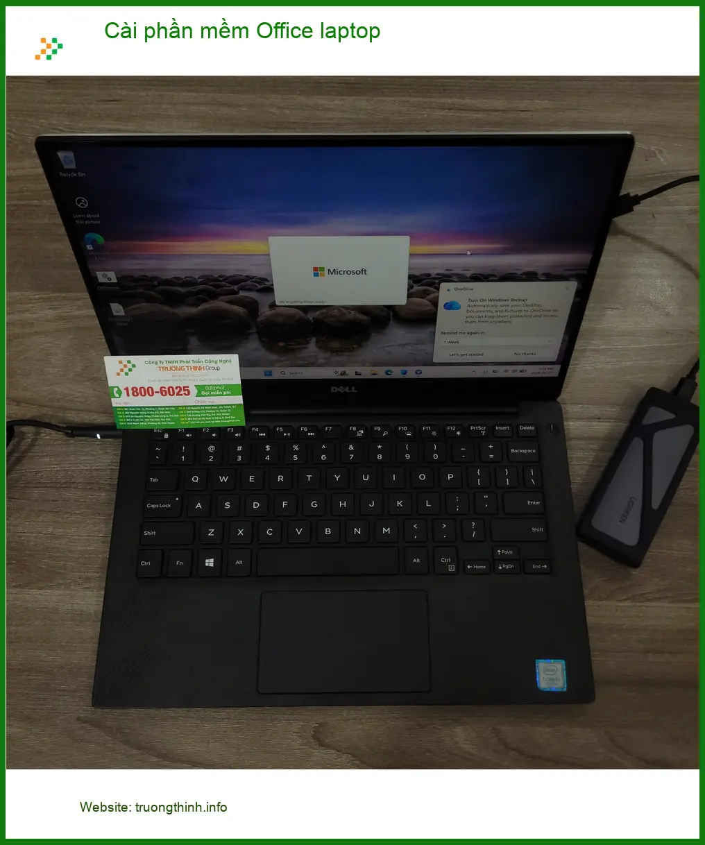 Cô Mai giáo viên ở Tân Bình - Dịch vụ cài Office laptop nhanh ảnh thực tế 1