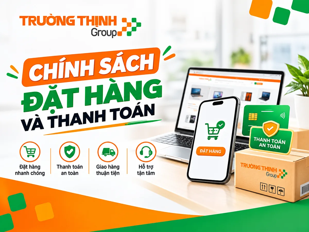 CHÍNH SÁCH ĐẶT HÀNG VÀ THANH TOÁN