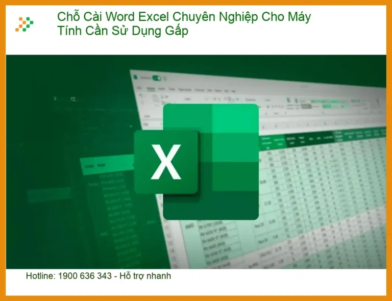 Cài Đặt Máy Tính Chỗ Word Excel Chuyên Nghiệp - Gọi Thợ Nhanh Tận Nơi