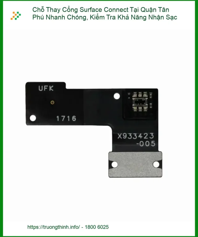 Sửa Surface Thay Cổng Connect Quận Tân Phú - Cửa hàng uy tín lấy liền