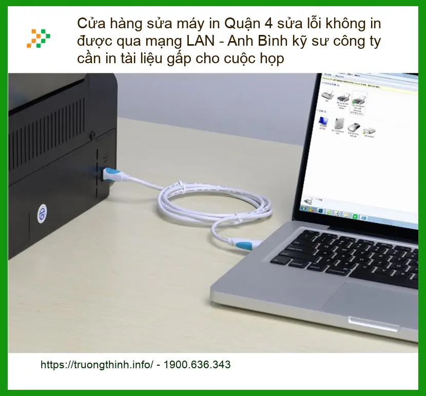 Sửa Chữa Nạp Mực Máy In Quận 4 lỗi không qua LAN - Gọi thợ xử lý gấp