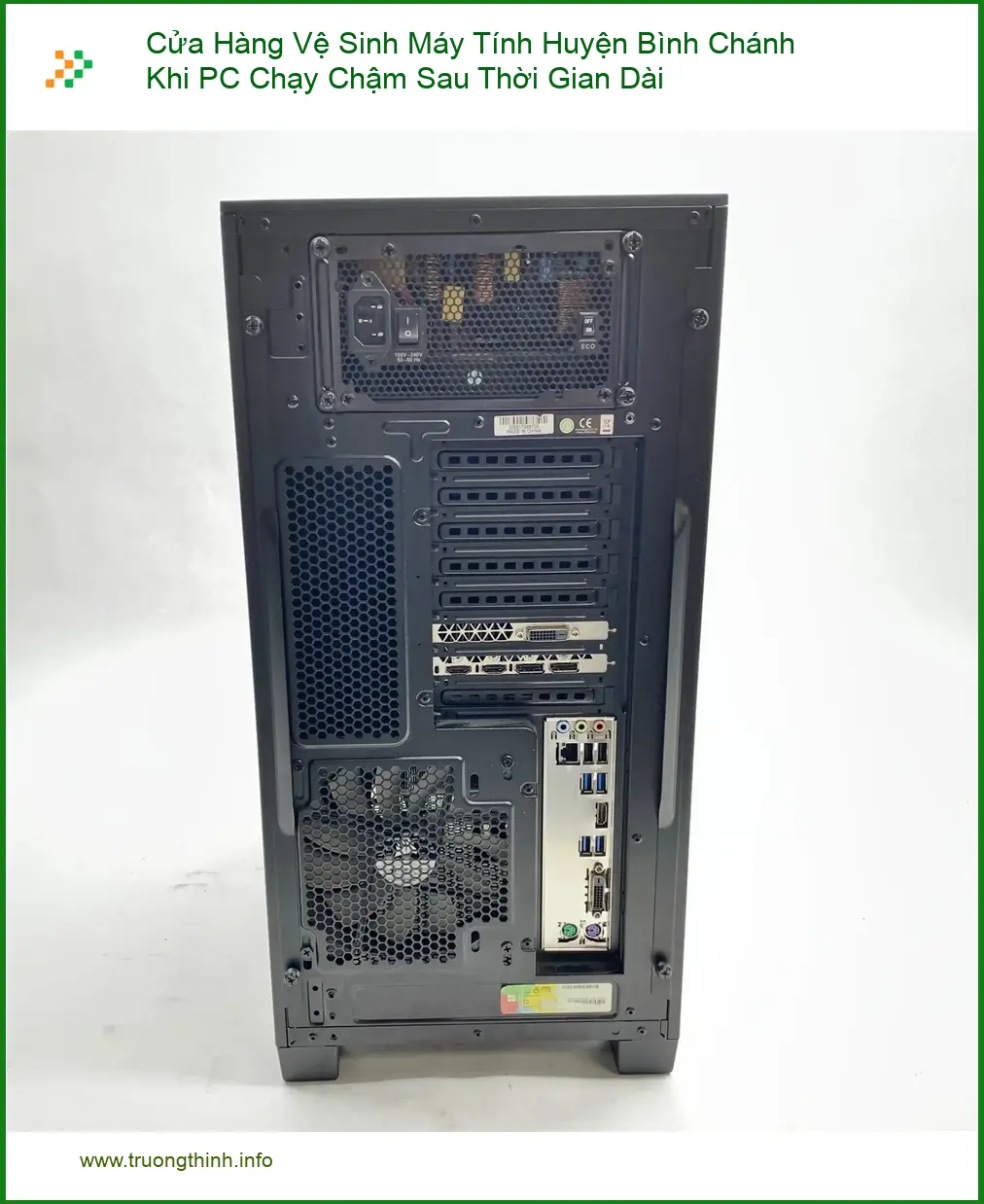 Vệ Sinh Máy Tính Bình Chánh khi PC chậm - Dịch vụ tận nơi lấy liền