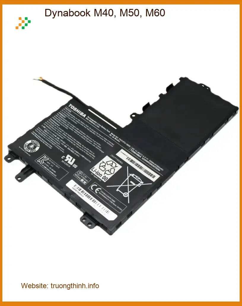 Pin Laptop Dynabook M40, M50, M60 - Thay Lấy Liền TPHCM Giá Rẻ