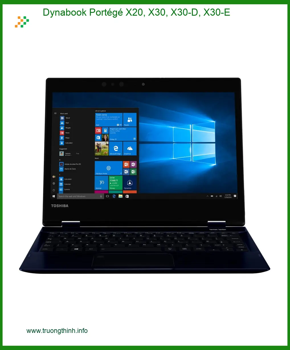 Màn hình Dynabook Portégé X20 X30 X30-D X30-E - Thay Mới Lấy Liền - Giá Tốt TPHCM