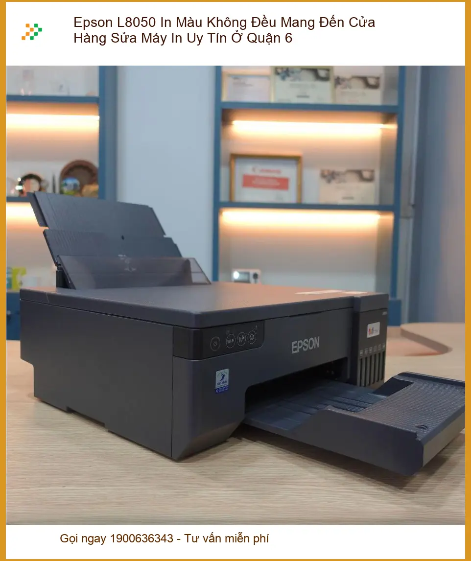 Sửa Nạp Mực Máy In Epson L8050 Màu Không Đều Q6 - Cửa hàng uy tín lấy liền