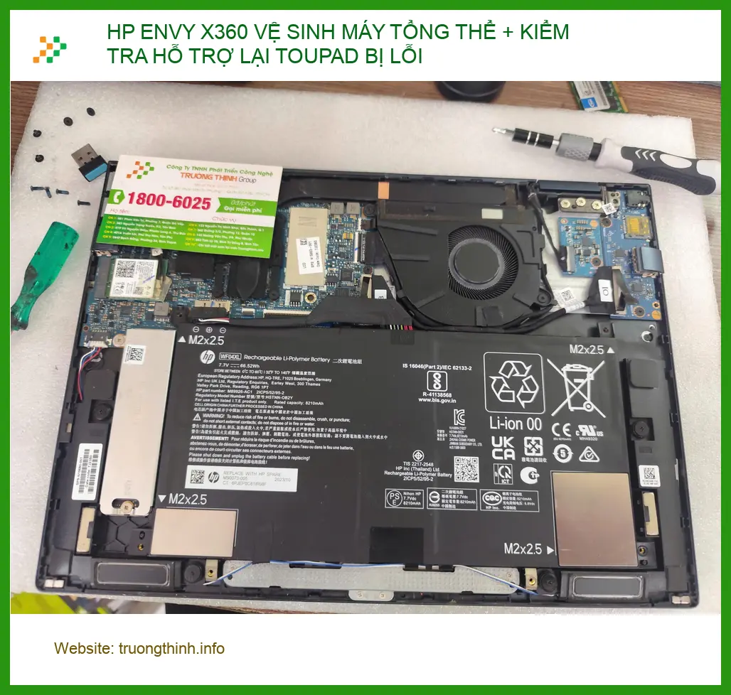 Trung tâm vệ sinh HP ENVY X360, sửa touchpad lỗi Quận Phú Nhuận: Chú Phước chủ quán cà phê cứu máy.