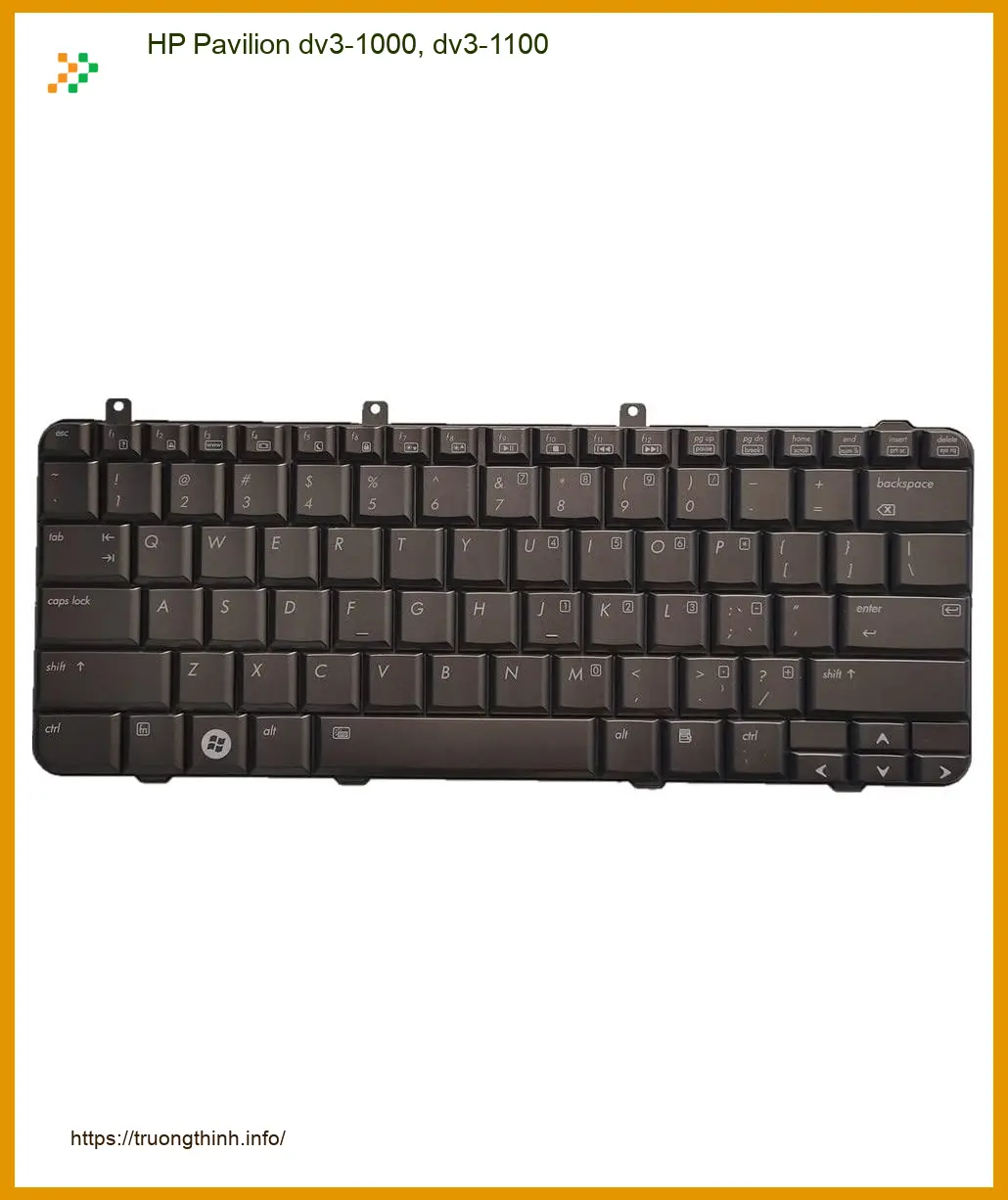 Bàn phím Laptop HP dv3-1000 - Thay Mới Lấy Liền, Giá Rẻ TPHCM