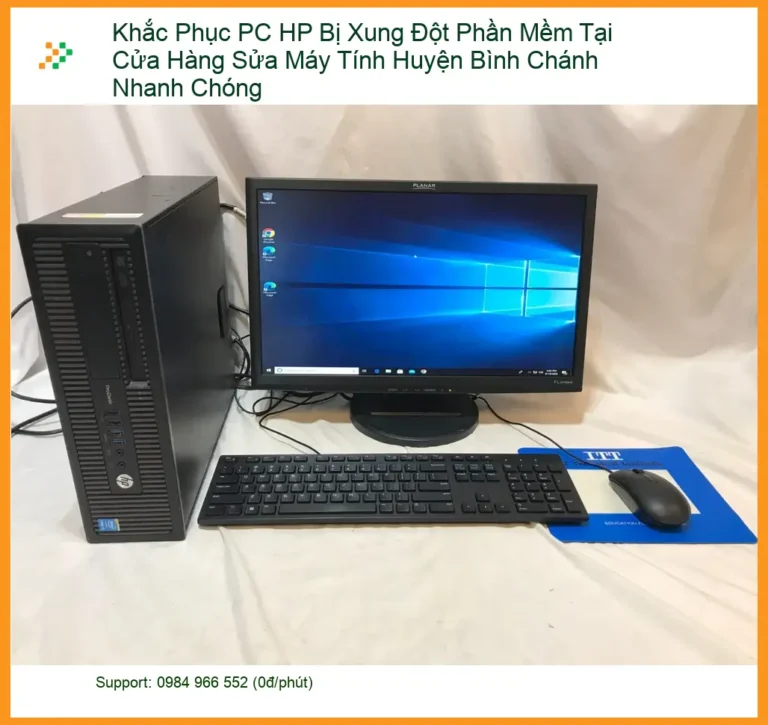 Sửa máy tính Khắc Phục PC HP Bị Xung Đột Phần Mềm - Trung tâm Bình Chánh