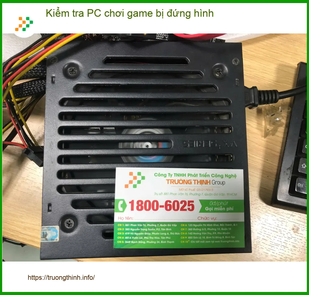 Dịch vụ khắc phục PC chơi game bị đứng hình Quận Bình Tân: Anh Tùng streamer review