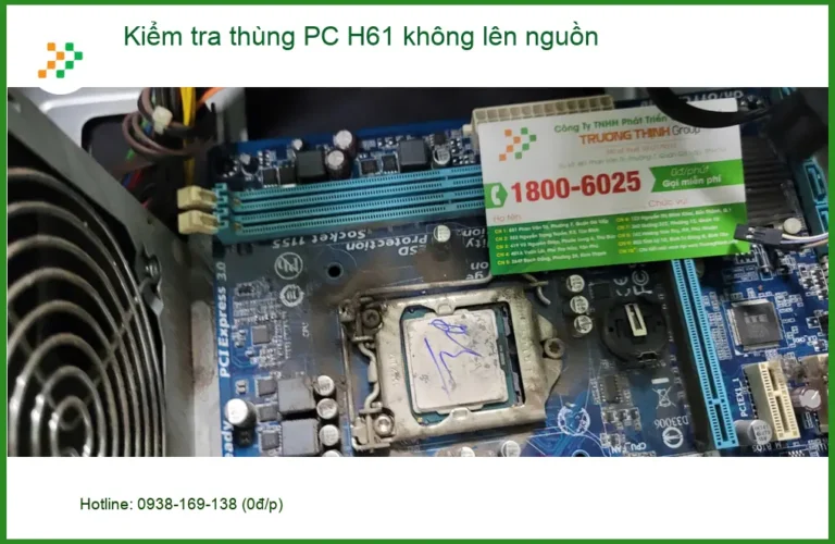 Cô Hạnh review tiệm sửa PC H61 không lên nguồn Quận Bình Tân chất lượng