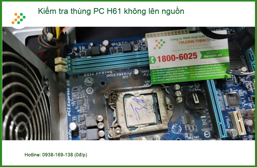 Cô Hạnh review tiệm sửa PC H61 không lên nguồn Quận Bình Tân chất lượng