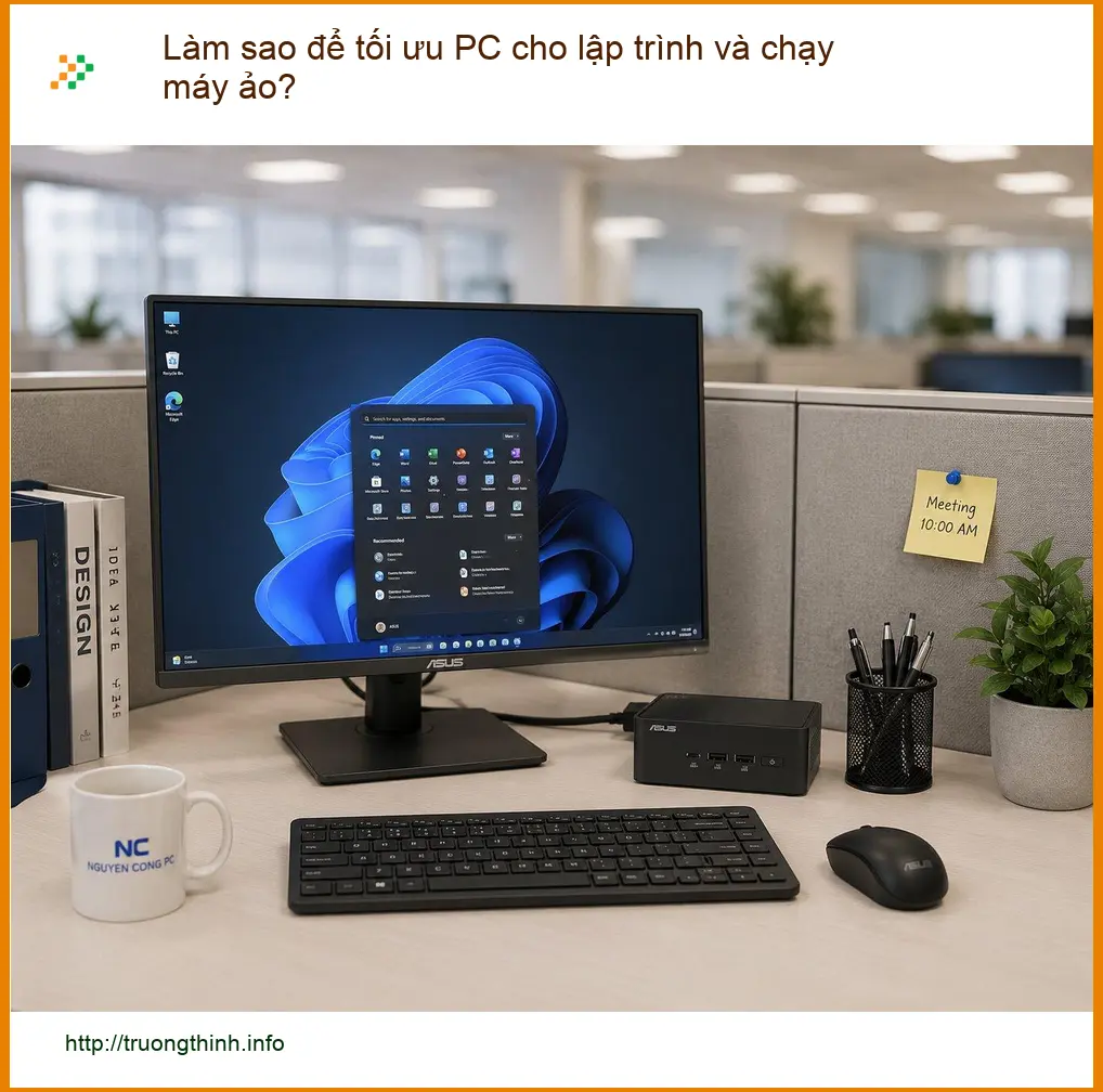 PC Làm sao để tối ưu cho lập trình và chạy máy ảo - Cách tự xử lý tại nhà
