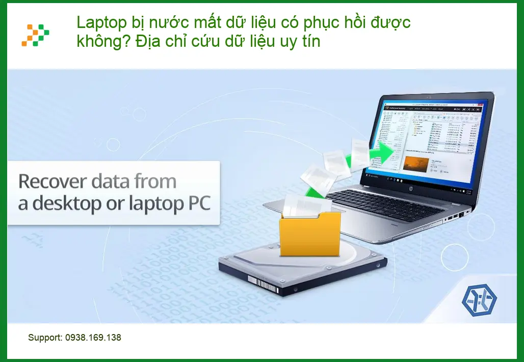 Khôi Phục Dữ Liệu Laptop Bị Nước Mất Dữ Liệu - Dịch Vụ Cứu Nhanh TPHCM