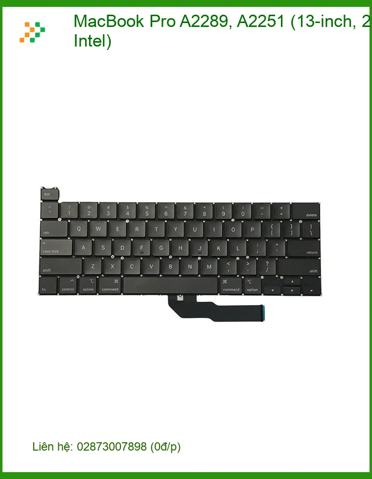 Bàn phím Laptop APPLE MacBook Pro A2289, A2251