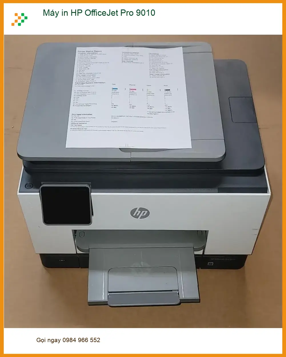 Máy in HP OfficeJet Pro 9010 - Sửa Lỗi Tận Nơi Nhanh Chóng TPHCM