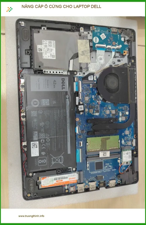 Anh Cường nâng cấp ổ cứng cho laptop Dell ở Quận Gò Vấp - Tiệm uy tín