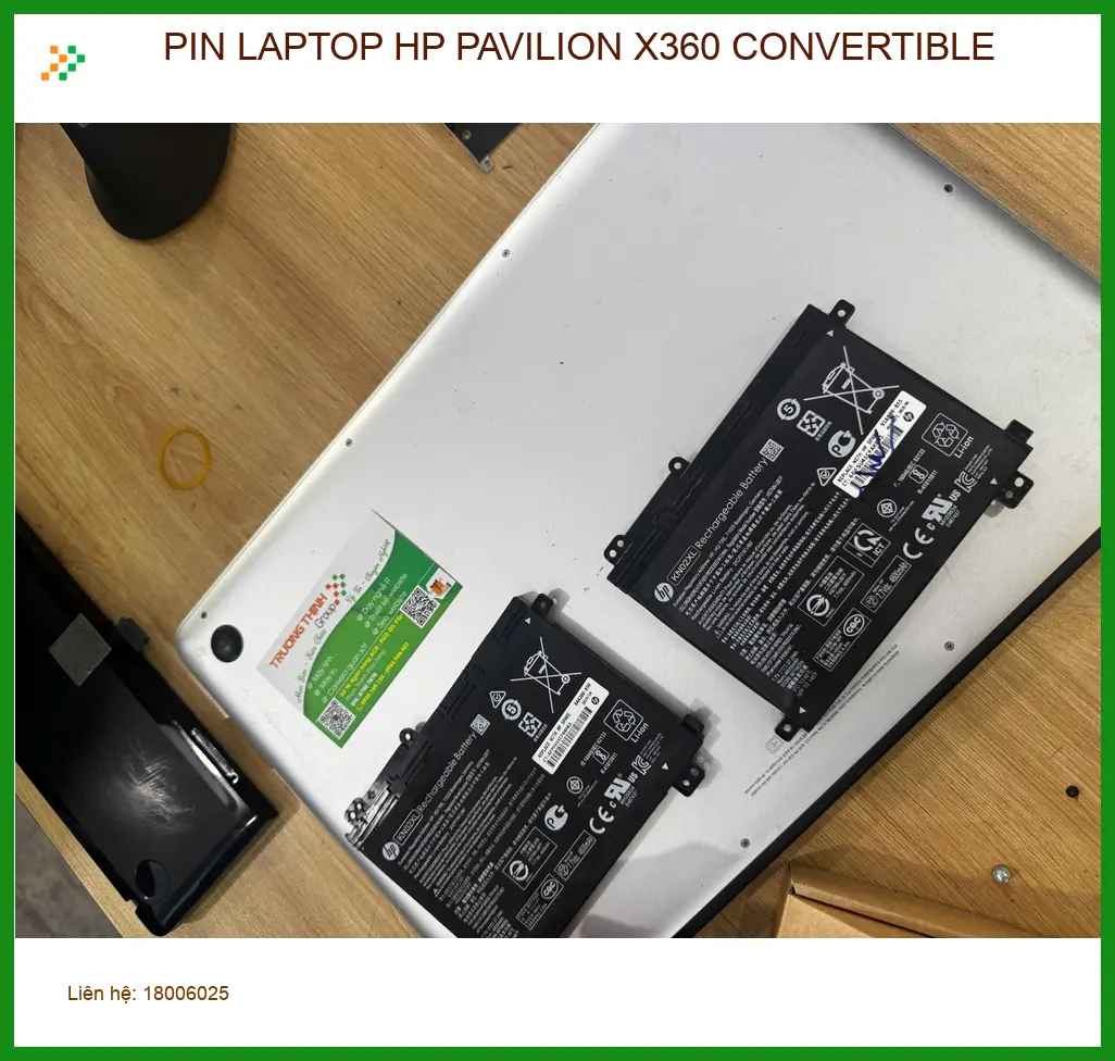 Anh Đức cần thay PIN LAPTOP HP PAVILION X360 CONVERTIBLE Quận Quận 10