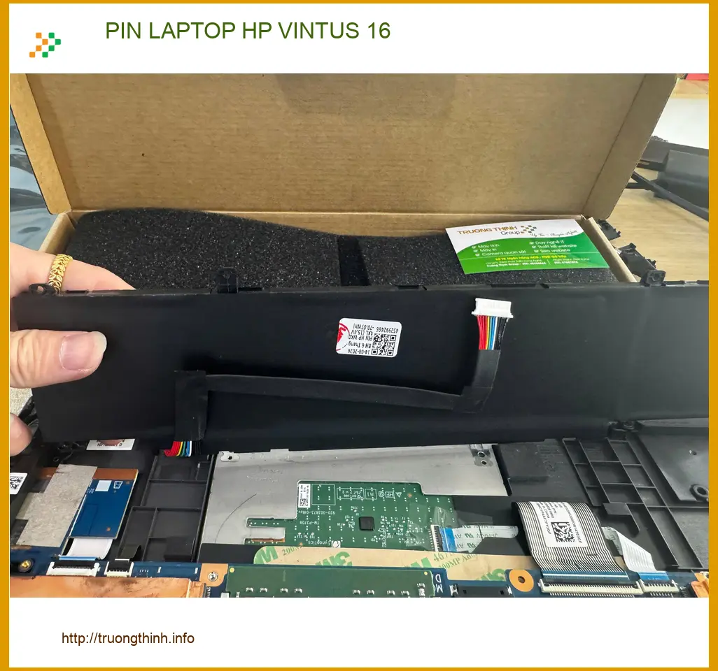 Bạn Khải lo lắng pin chai - Nơi Thay PIN LAPTOP HP VINTUS 16 Quận 10 lấy ngay ảnh thực tế 2