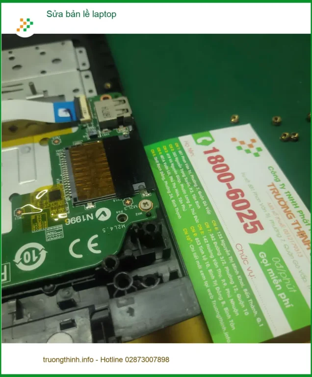 Anh Khánh kỹ sư sửa bản lề laptop Quận Tân Bình lấy ngay
