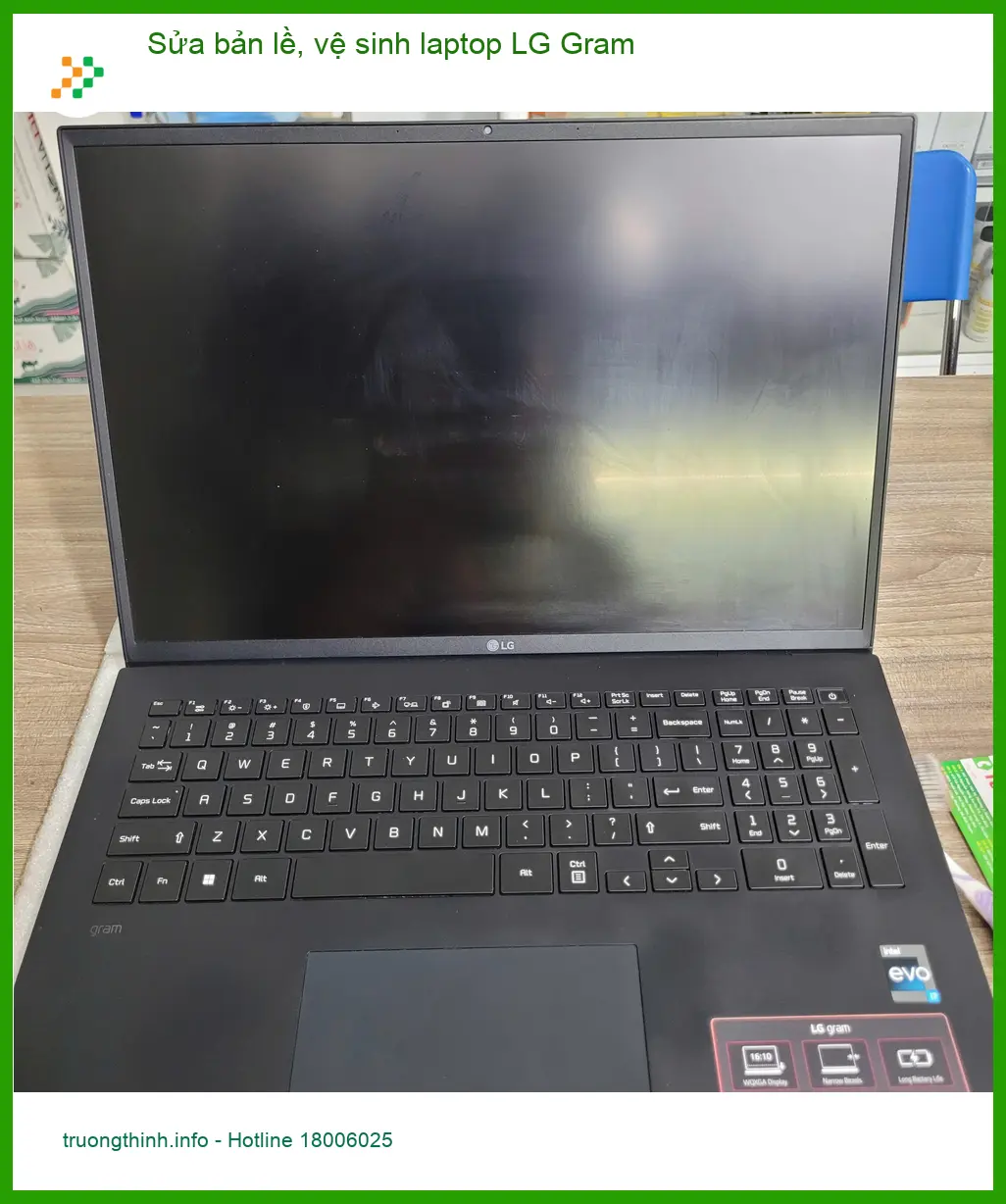 Anh Khải thiết kế đồ họa - Sửa bản lề, vệ sinh laptop LG Gram Quận Tân Bình
