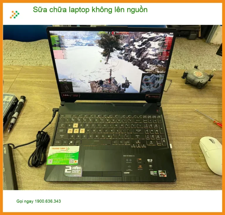 Tiệm Sửa chữa laptop không lên nguồn Quận 7 lấy ngay - Chị Vân cứu cánh công việc