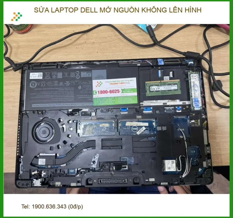 Tiệm sửa laptop Dell mở nguồn không lên hình Quận Tân Bình - Anh Minh Khôi review
