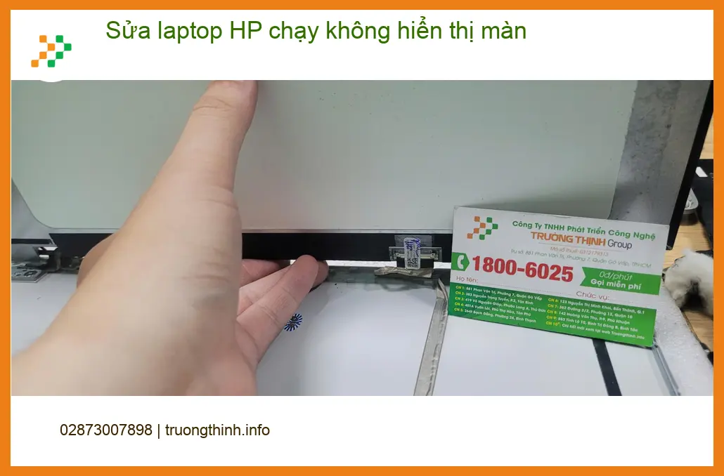 Anh Khoa IT chia sẻ chỗ sửa laptop HP không hiển thị màn Quận Bình Tân ảnh thực tế 1