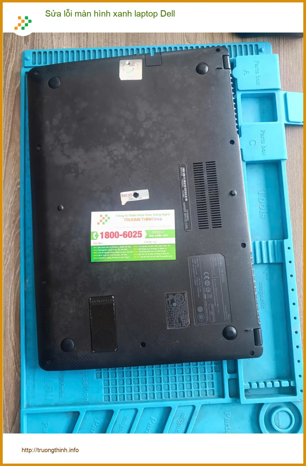 Trung tâm Sửa lỗi màn hình xanh laptop Dell Quận Tân Phú Uy tín - Anh Tấn IT ảnh thực tế 1