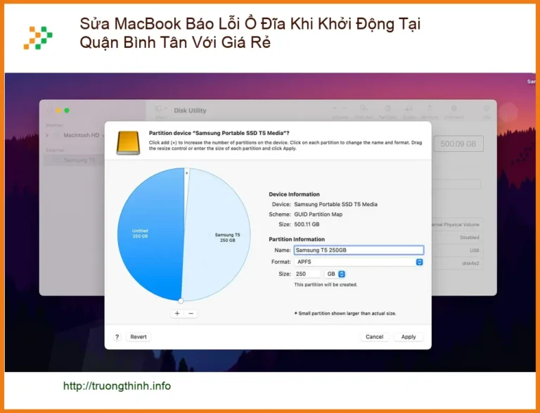 Sửa Macbook báo lỗi ổ đĩa khởi động Bình Tân - Trung tâm hỗ trợ