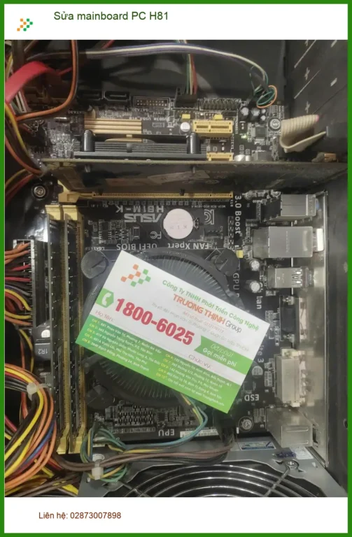 Trung tâm Sửa mainboard PC H81 Quận 7 Giá rẻ Lấy ngay - Cô Mai giảng viên đại học