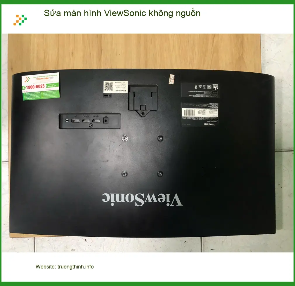 Trung tâm sửa màn hình ViewSonic không nguồn Quận Quận Bình Tân - Chú Vỹ review ảnh thực tế 1