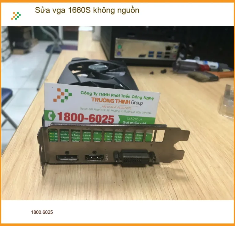 Bác Hùng kiến trúc sư sửa VGA 1660S không nguồn ở Quận Bình Tân