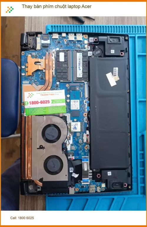 Anh Quý tìm chỗ thay bàn phím chuột laptop Acer Quận Tân Phú lấy liền