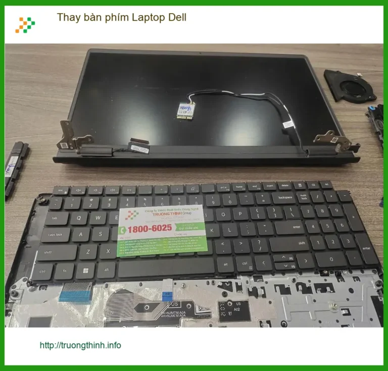 Anh Khải trải nghiệm Thay bàn phím Laptop Dell Quận 7 siêu tốc