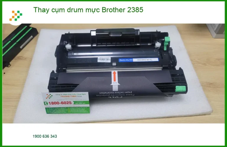 Anh Minh tìm dịch vụ Thay cụm drum mực Brother 2385 Quận Bình Tân
