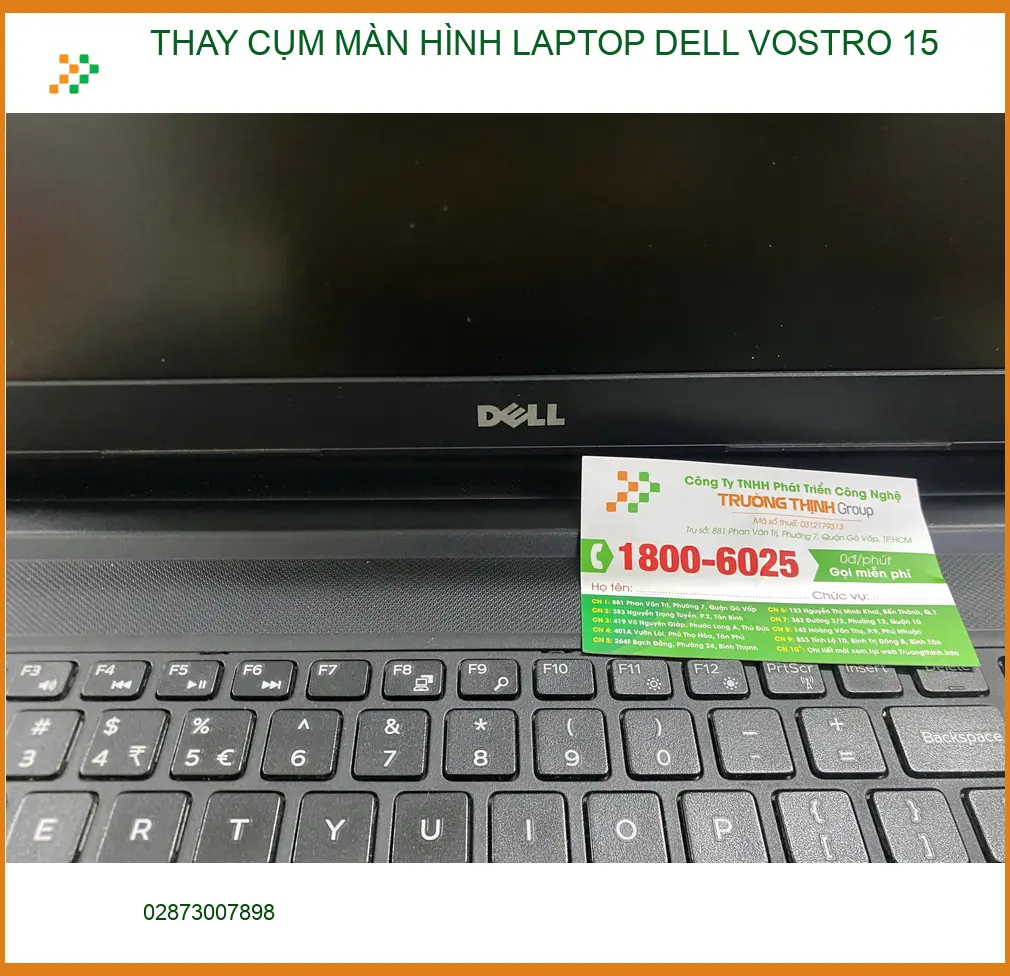 Chỗ Thay Cụm Màn Hình Laptop Dell Vostro 15 Quận 12 - Anh Đạt màn hình sọc