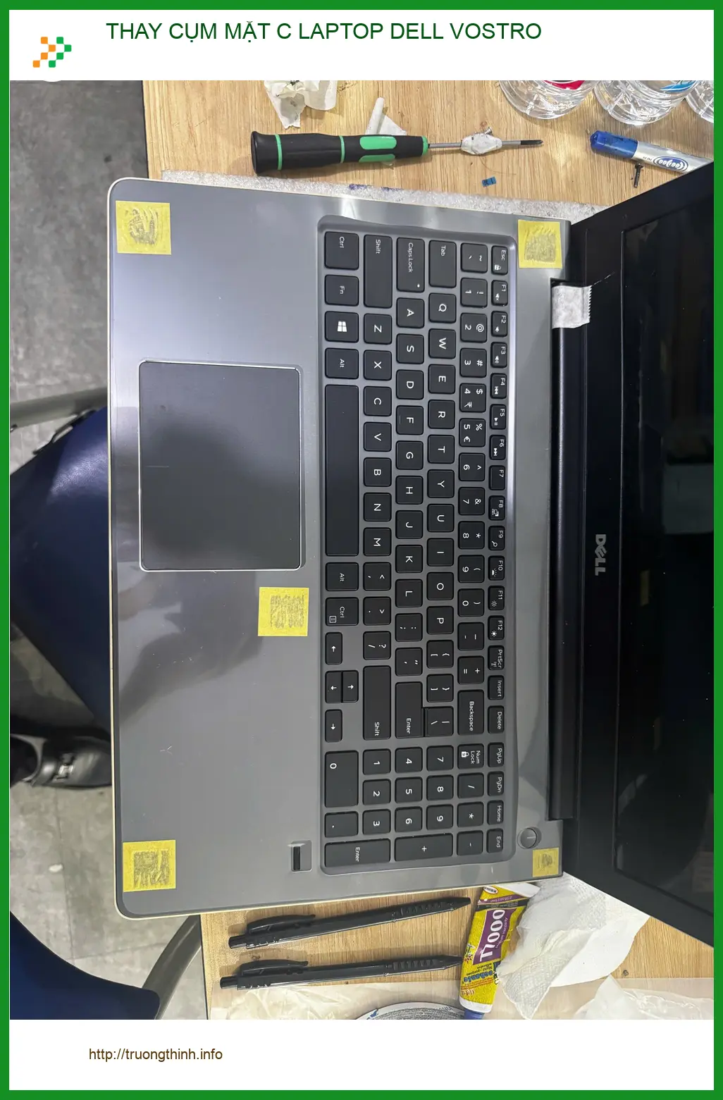 Dịch vụ Thay Cụm Mặt C Laptop Dell Vostro Quận 10 - Review Chị Minh Thư