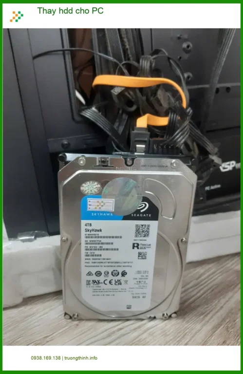 Dịch vụ Thay HDD PC Quận Tân Bình uy tín - Anh Đạt và nỗi lo mất dữ liệu
