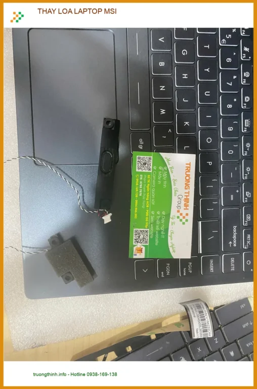 Chị Phương sinh viên thay loa laptop MSI Gò Vấp giá rẻ lấy ngay