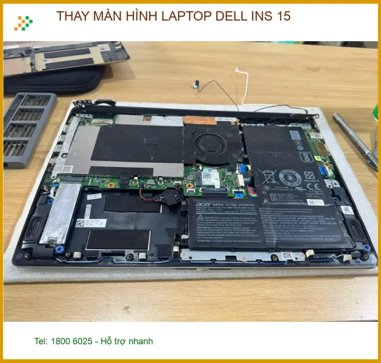 Thay màn hình laptop Dell Ins 15 Quận Tân Bình - Chị Minh giáo viên review