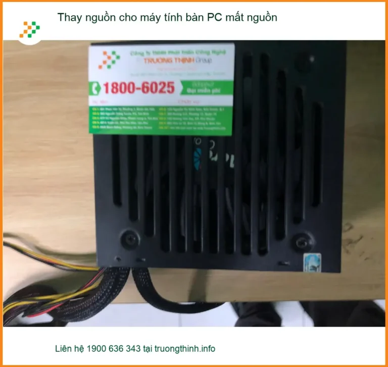 Anh Quang kỹ sư IT thay nguồn PC mất nguồn Quận Bình Tân lấy ngay