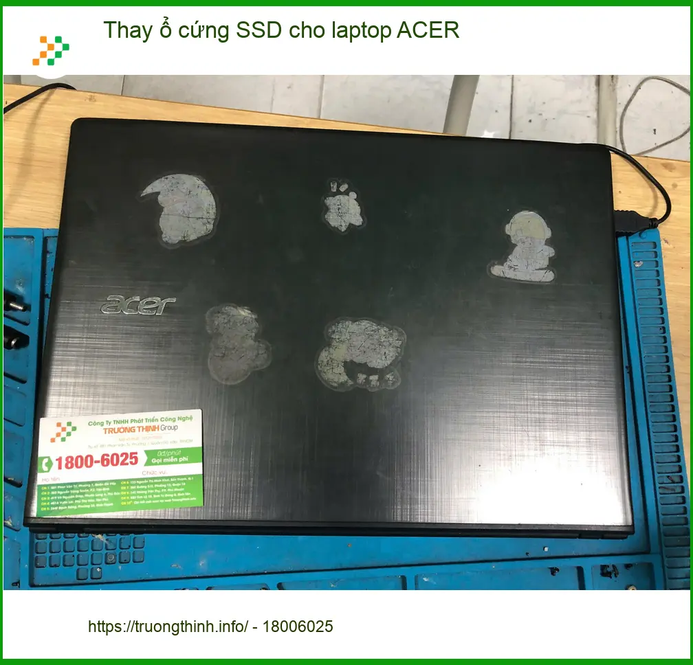 Tiệm thay ổ cứng SSD laptop ACER Quận Bình Tân - Chị Oanh giáo viên cần nâng cấp máy ảnh thực tế 1