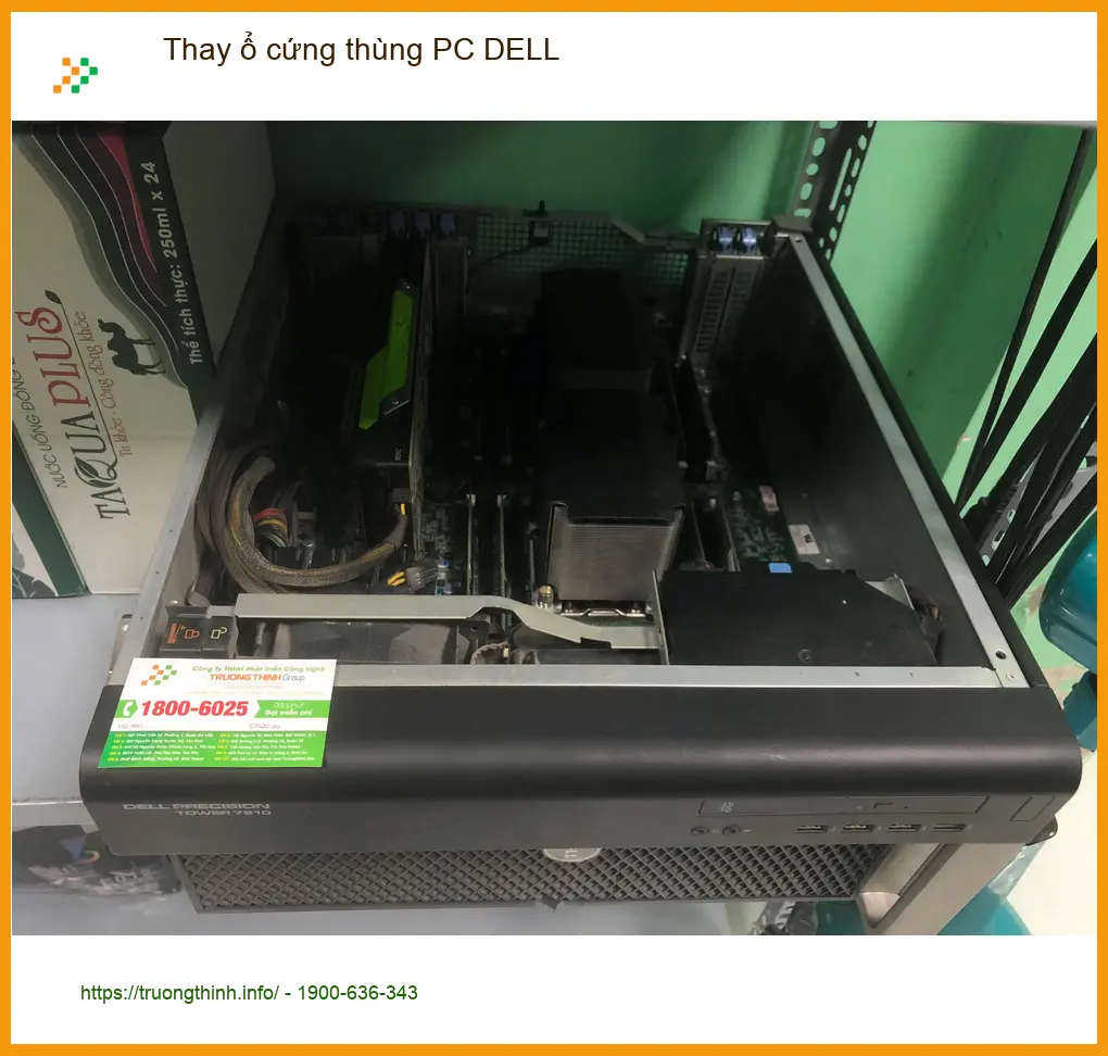 Anh Minh kiến trúc sư cần Dịch vụ Thay ổ cứng thùng PC DELL Quận Bình Tân gấp ảnh thực tế 1