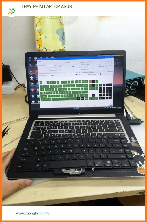 Anh Phúc tìm chỗ Thay PHÍM LAPTOP ASUS Quận Gò Vấp lấy liền