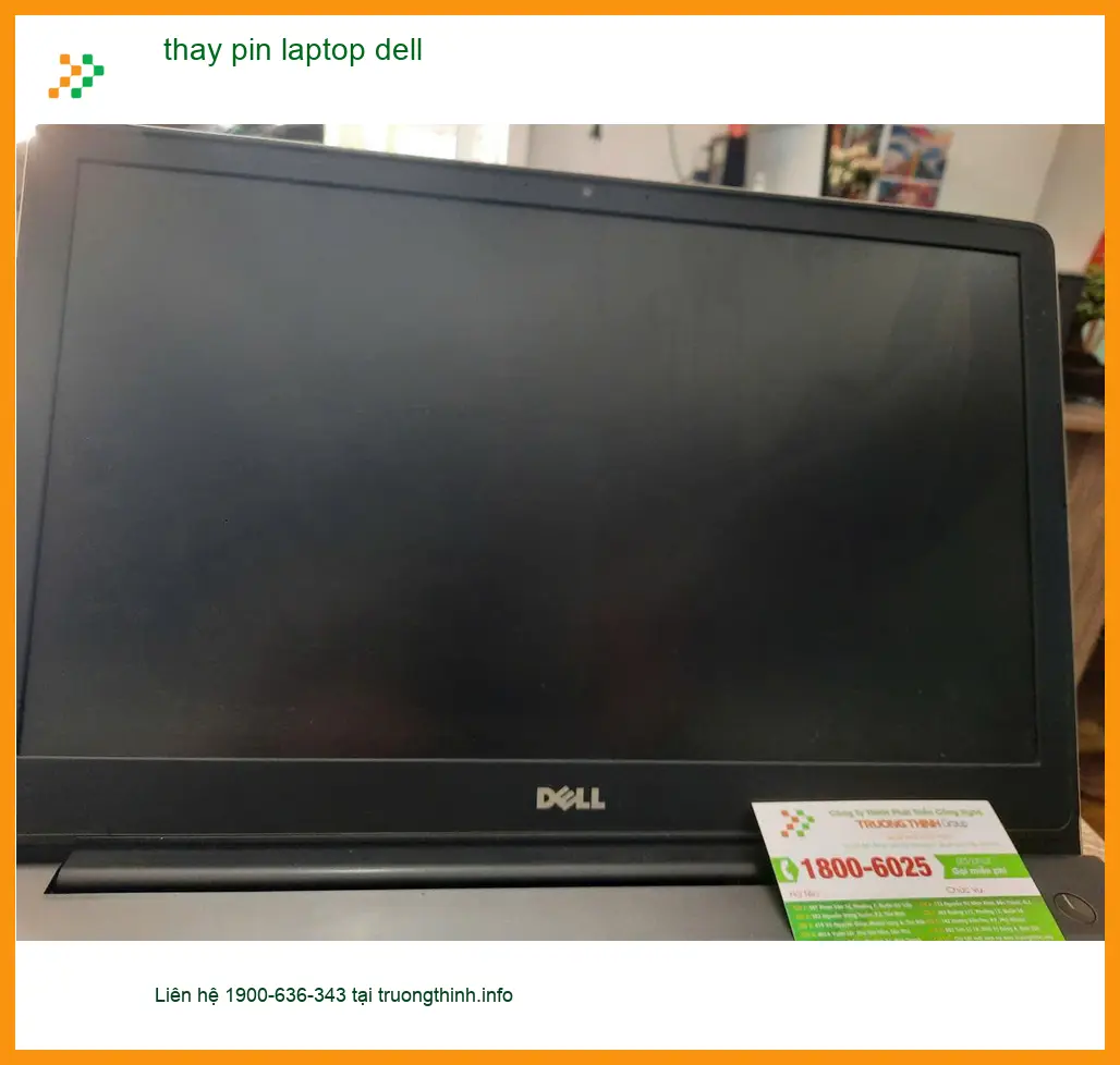 Chú Phước lo pin chai - Thay pin laptop Dell Quận Tân Phú lấy liền ảnh thực tế 1