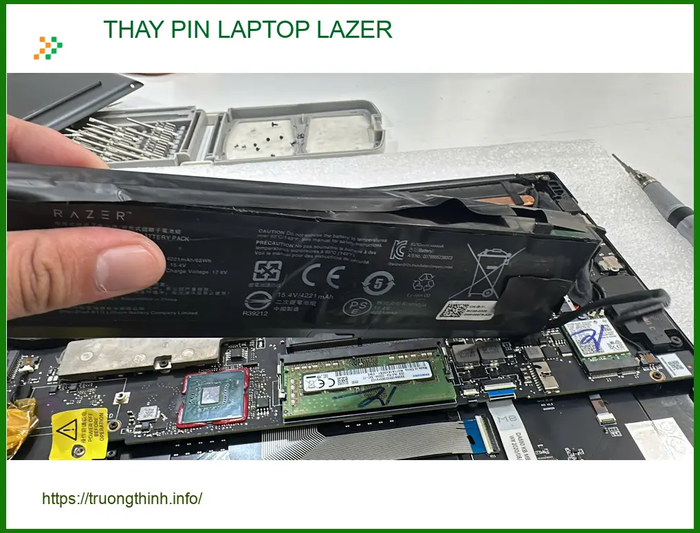 Anh Trực chủ quán cà phê - Địa điểm Thay PIN LAPTOP LAZER Quận Gò Vấp lấy ngay ảnh thực tế 2
