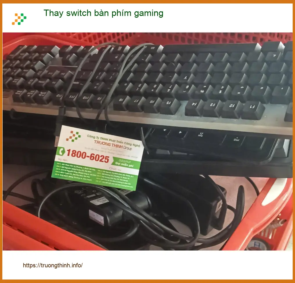 Dịch vụ thay switch bàn phím gaming Quận 7 uy tín - Anh Minh IT review ca khó ảnh thực tế 1