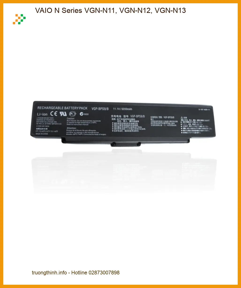 Pin Laptop VAIO N Series - Thay Pin Nhanh TPHCM | Giá Tốt Tại Cửa Hàng