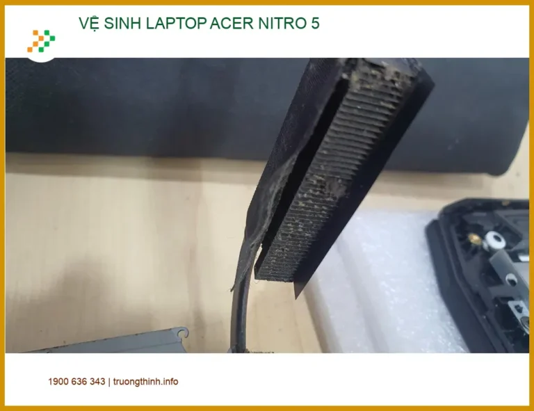 Chị Thanh nhân viên thiết kế tìm dịch vụ vệ sinh Laptop Acer Nitro 5 Quận Gò Vấp